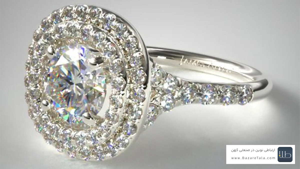 انگشتر مدل هاله